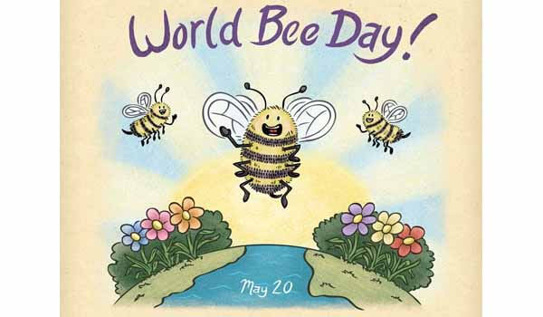 World Bee Day celebrated on 20th May Every year